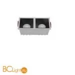 Встраиваемый светильник Maytoni Alfa LED 4000K 2x15Вт 36° Dim Triac DL043-02-15W4K-D-SQ-WB - Фото 0