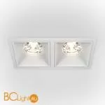 Встраиваемый светильник Maytoni Alfa LED 3000K 2x15Вт 36° Dim Triac DL043-02-15W3K-D-SQ-W