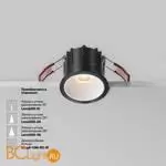 Встраиваемый светильник Maytoni Alfa LED DL043-01-10W2.7K-RD-B - Фото 2