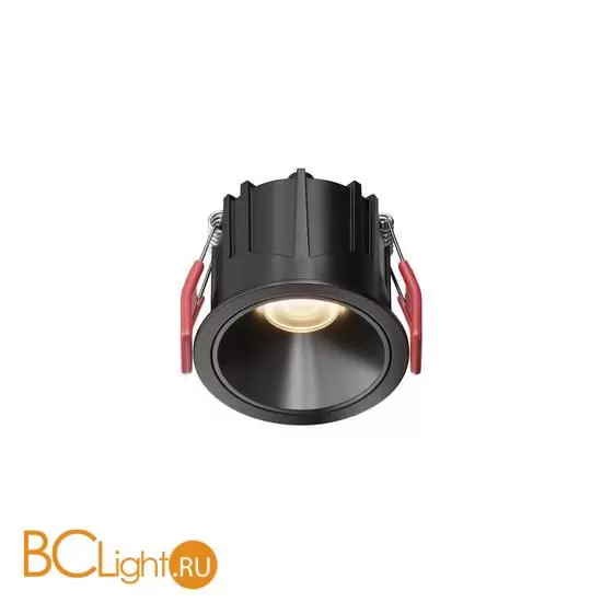 Встраиваемый светильник Maytoni Alfa LED DL043-01-10W3K-RD-B-1