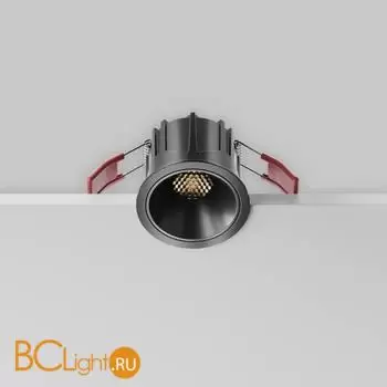 Встраиваемый светильник Maytoni Alfa LED DL043-01-10W3K-RD-B-1 - Фото 3