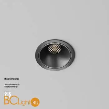 Встраиваемый светильник Maytoni Alfa LED DL043-01-10W4K-RD-B-1 - Фото 1