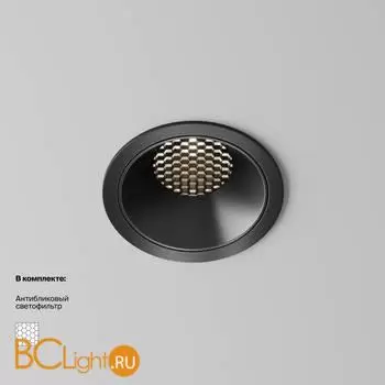 Встраиваемый светильник Maytoni Alfa LED DL043-01-15W4K-RD-B-1 - Фото 1