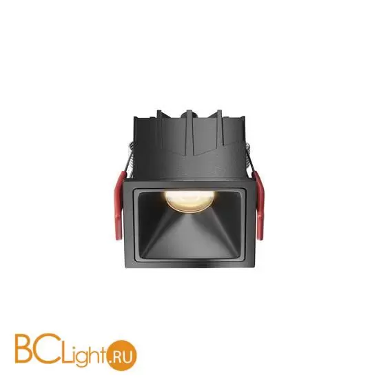 Встраиваемый светильник Maytoni Alfa LED DL043-01-10W3K-SQ-B-1