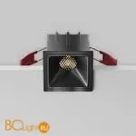 Встраиваемый светильник Maytoni Alfa LED DL043-01-10W3K-SQ-B-1 - Фото 3