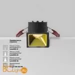 Встраиваемый светильник Maytoni Alfa LED DL043-01-10W3K-SQ-B-1 - Фото 0