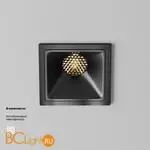 Встраиваемый светильник Maytoni Alfa LED DL043-01-10W3K-SQ-B-1 - Фото 1