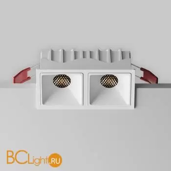 Встраиваемый светильник Maytoni Alfa LED DL043-02-10W3K-SQ-W-1 - Фото 2