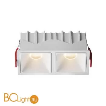 Встраиваемый светильник Maytoni Alfa LED DL043-02-10W3K-SQ-W-1