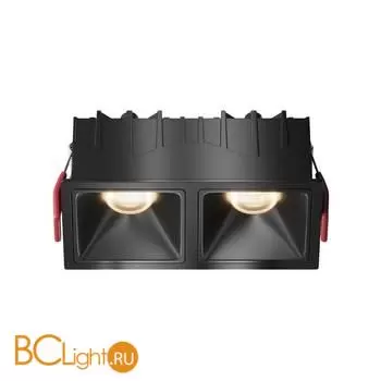 Встраиваемый светильник Maytoni Alfa LED DL043-02-10W3K-SQ-B-1
