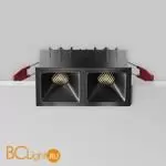 Встраиваемый светильник Maytoni Alfa LED DL043-02-10W3K-SQ-B-1 - Фото 3