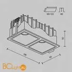 Встраиваемый светильник Maytoni Alfa LED DL043-02-10W4K-SQ-B-1 - Фото 11