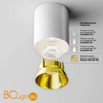 Спот Maytoni Alfa LED C064CL-12W4K-RD-WB - Фото 0