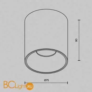 Спот Maytoni Alfa LED C064CL-12W4K-RD-WB - Фото 10