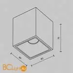 Спот Maytoni Alfa LED C065CL-8W4K-SQ-B - Фото 10