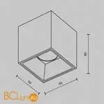 Спот Maytoni Alfa LED C064CL-5W2.7K-SQ-B - Фото 9