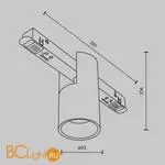 Трековый светильник Maytoni Alfa new TR122-4-7W-DS-W - Фото 7