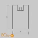 Трековый светильник Maytoni Alfa O-TR01-2-S-16WB3K - Фото 7