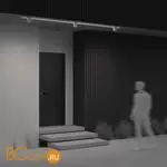 Уличный трековый светильник Alfa Elasity IP 3000K 16Вт 38° белый Maytoni O-TR01-3-S-16WW3K - Фото 3