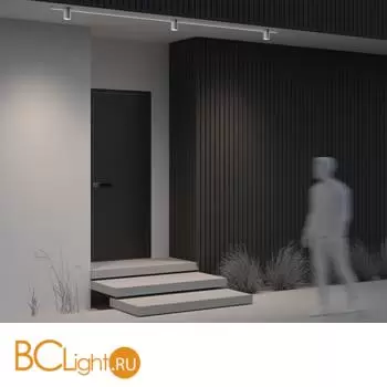 Уличный трековый светильник Alfa Elasity IP 3000K 16Вт 38° белый Maytoni O-TR01-2-S-16WW3K - Фото 5