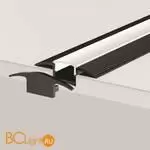 Алюминиевый профиль встраиваемый в пол 37x10 (Черный, 2 м), ALM-3710-S-2M 636023 - Фото 8