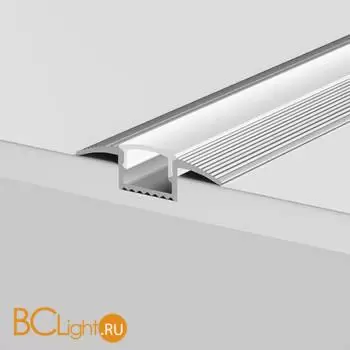 Алюминиевый профиль встраиваемый в пол 37x10 (Серебро, 2 м), ALM-3710-S-2M 636022 - Фото 2