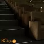 Алюминиевый профиль встраиваемый в пол 37x10 (Серебро, 2 м), ALM-3710-S-2M 636022 - Фото 0