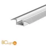 Алюминиевый профиль встраиваемый в пол 37x10 (Серебро, 2 м), ALM-3710-S-2M 636022