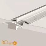 Алюминиевый профиль встраиваемый в пол 37x10 (Серебро, 2 м), ALM-3710-S-2M 636022 - Фото 7