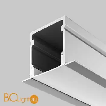 Алюминиевый профиль встраиваемый с накладным фланцем 27x20 (Серебро, 2 м), ALM-2720-S-2M 632017 - Фото 0