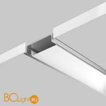 Алюминиевый профиль встраиваемый с накладным фланцем 30x6 (Серебро, 2 м), ALM-3006-S-2M 632018 - Фото 1