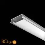 Алюминиевый профиль встраиваемый с накладным фланцем 30x6 (Серебро, 2 м), ALM-3006-S-2M 632018 - Фото 3