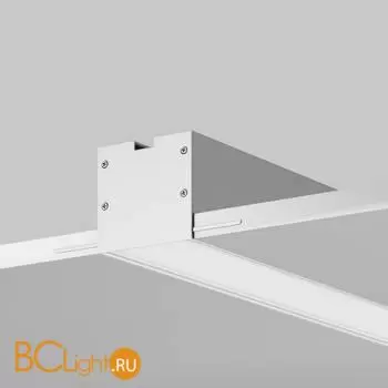 Алюминиевый профиль встраиваемый скрытого монтажа 72x36 (Серебро, 3 м), ALM-7236T-S-3M 636011 - Фото 0