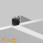 Алюминиевый профиль встраиваемый скрытого монтажа 72x36 (Серебро, 3 м), ALM-7236T-S-3M 636011 - Фото 1