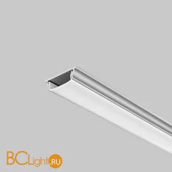 Алюминиевый профиль накладной с вертикальным изгибом 18x6 (Серебро, 2 м), ALM-1806-S-2M 631016 - Фото 3