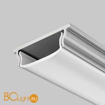 Алюминиевый профиль накладной с вертикальным изгибом 18x6 (Серебро, 2 м), ALM-1806-S-2M 631016 - Фото 1