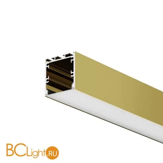 Алюминиевый профиль накладной-подвесной 35x35 (Латунь, 2 м), ALM-3535BT-BR-2M 633005
