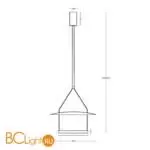 Подвесной светильник Maytoni Ambience MOD280PL-L30B3K - Фото 8