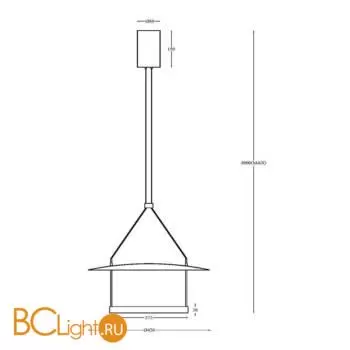 Подвесной светильник Maytoni Ambience MOD280PL-L23B3K - Фото 8