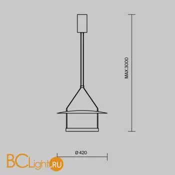 Подвесной светильник Maytoni Ambience MOD280PL-L23B3K - Фото 1