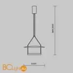 Подвесной светильник Maytoni Ambience MOD280PL-L23B3K - Фото 1