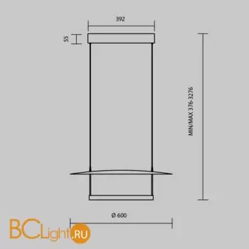 Подвесной светильник Maytoni Ambience MOD280PL-L30B3K1 - Фото 6