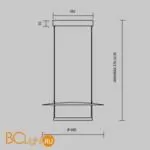 Подвесной светильник Maytoni Ambience MOD280PL-L30B3K1 - Фото 6