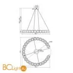 Подвесной светильник Maytoni Amulet MOD555PL-L30CH5K - Фото 4