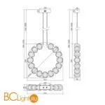 Подвесной светильник Maytoni Amulet MOD555PL-L23CH5K - Фото 4