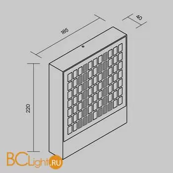 Уличный настенный светильник Maytoni Anri O475WL-L10GF3K - Фото 8