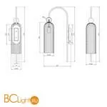 Бра Maytoni Antic MOD302WL-01GR - Фото 2