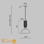 Подвесной светильник Maytoni Antic new MOD302PL-01W1 - Фото 6