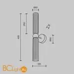 Бра Maytoni Antic MOD302WL-02GR1 - Фото 4