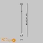 Подвесной светильник Maytoni Arrow P064PL-01G-1 - Фото 3